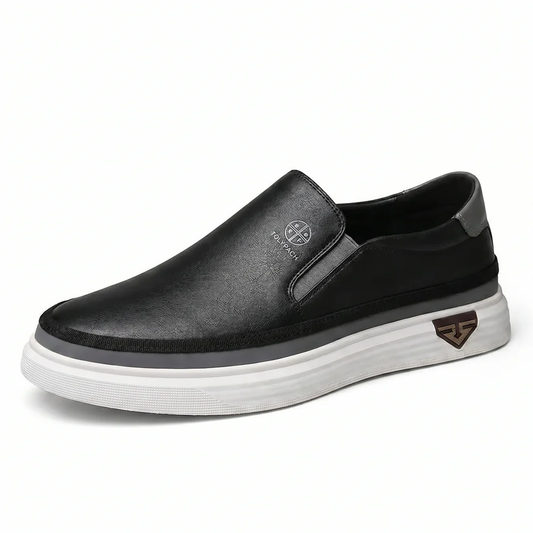 SNEAKER UOMO SLIP-ON IN PELLE